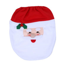 Load image into Gallery viewer, Christmas Toilet Seat Cover Lid Snowman Santa Claus Christmas Decoration For Home Single Toilet Cover Bathroom Products