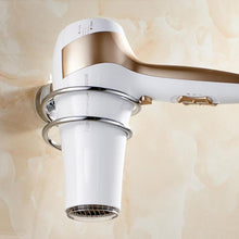 Load image into Gallery viewer, Bathroom Hair Dryer Holder Stainless Steel Metal Wall Mounted Rack Toilet Shelf Storage Hair Dryer Rack Bathroom Organizer